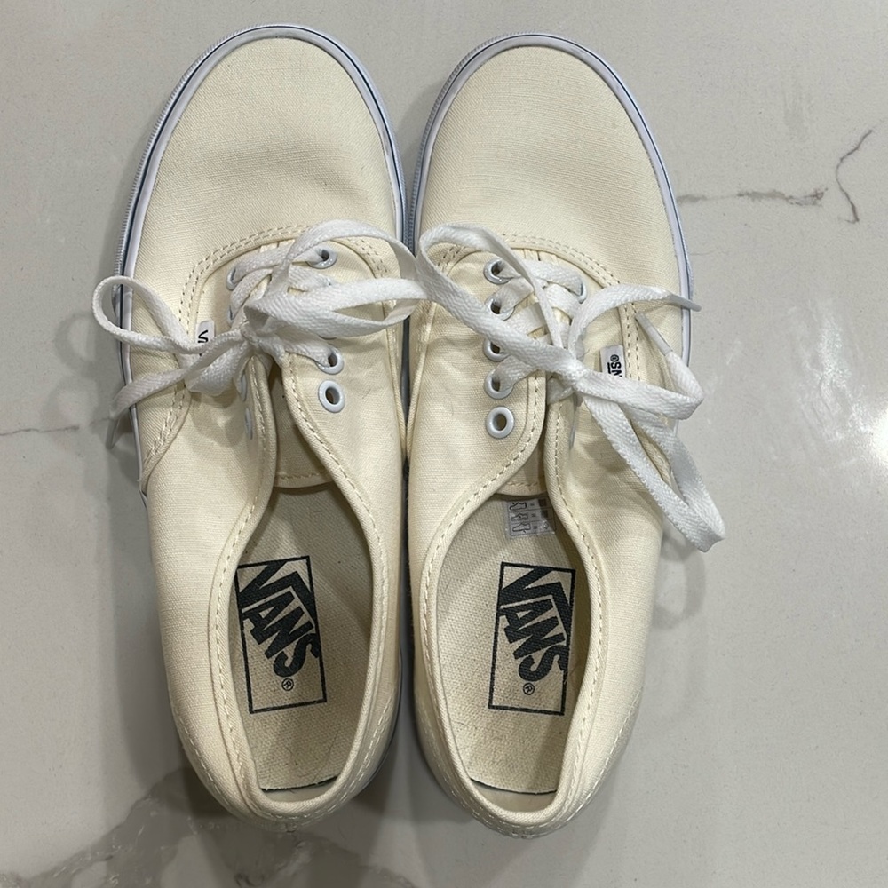 Vans Authentic White Shoes